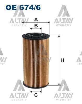 Hyundai Santa FE Yağ Filtresi Ix OEM 26320-2F000
